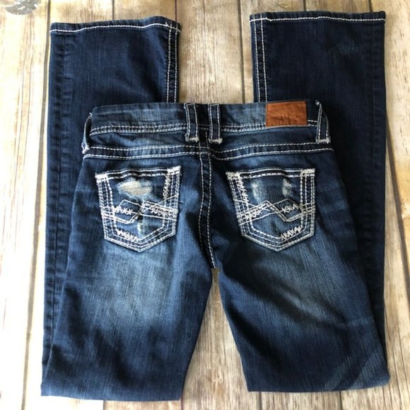 Buckle Denim - BKE DENIM STELLA FLARE JEANS SIZE 25L